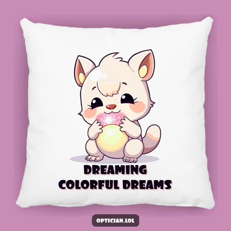 Funny Creature Orb Pillow - Cozy & Whimsical Decor for Any Room